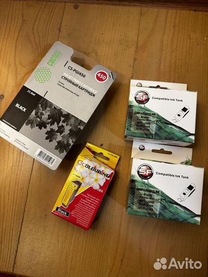 Картриджи для струйного принтера canon