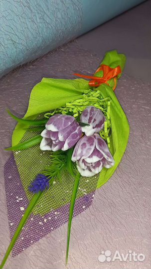 Букеты из мыла