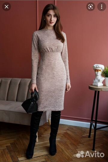 Трикотажное платье Madech Белоруссия 46 размер