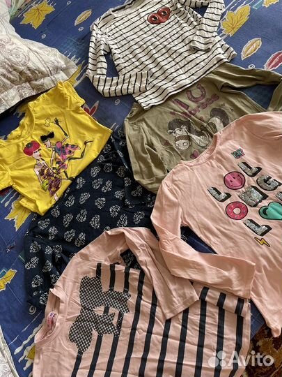 Детские вещи пакетом для девочек 134 140