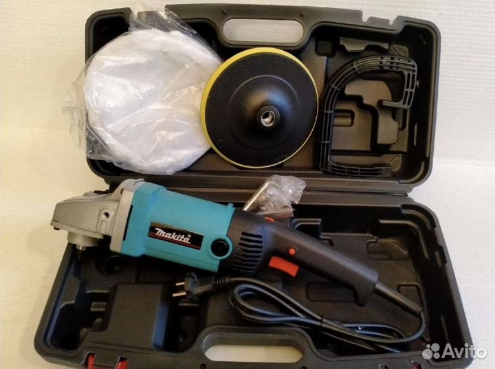 Полировальная машинка для авто в наличии новая