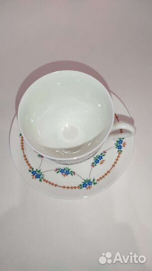 Чашка с блюдцем лфз