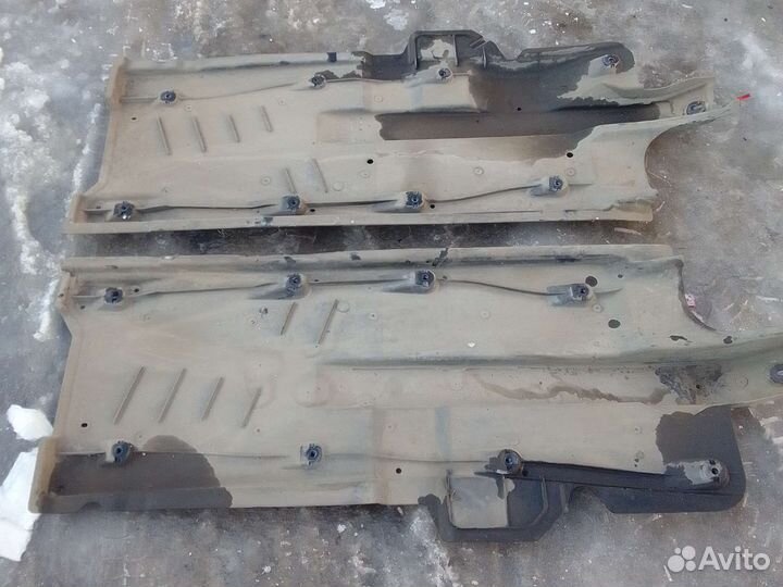 Зашита днища Volksvagen polo седан 2012 г