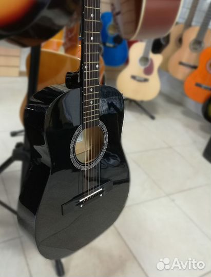 Акустическая гитара terris TF-380A BK