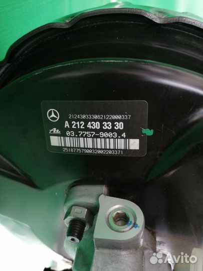 Вакуумный усилитель тормозов Mercedes W212