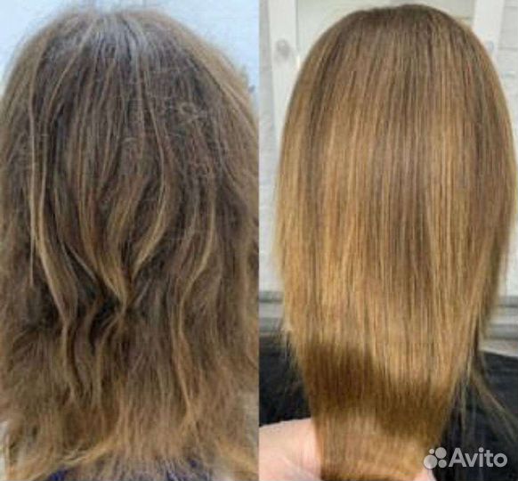 Кератиновое выпрямление волос и ботокс