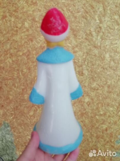 Снегурочка СССР пласт. Хрюша, каталка, лук со стр