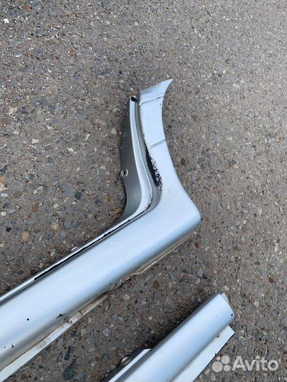 Пластиковые пороги ваз 2114