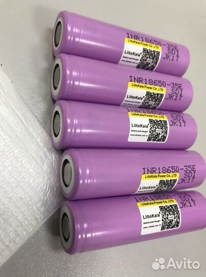 Аккумуляторы 18650 li-ion 3500 mAh
