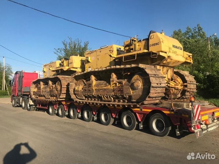 Перевозка металлоконструкций тралом