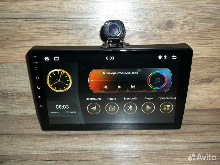 Магнитола LADA Granta Android с камерой