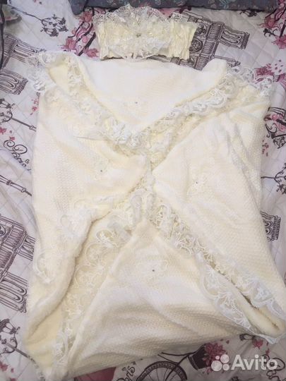 Зимний конверт на выписку