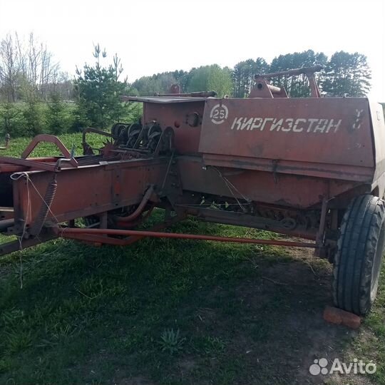 Пресс-подборщик Киргизстан ППЛ-Ф-1.6М-2, 1991