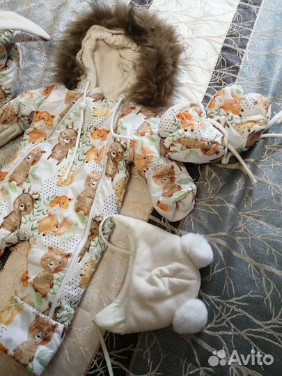 Конверт (комплект) на выписку зимний универсальный