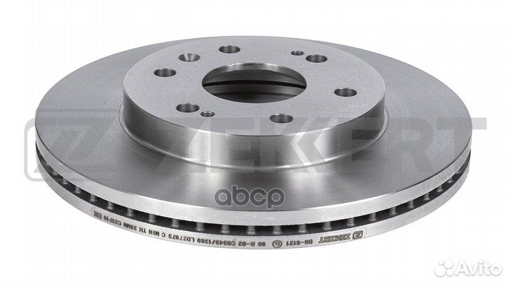 Диск торм. задн. Cadillac Escalade 07- BS6121