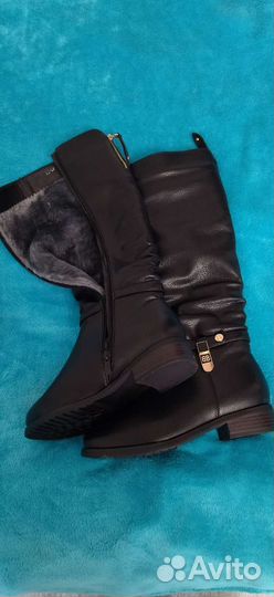 Сапоги женские 36 размер новые