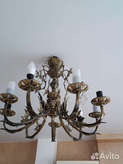 Люстра хрустальная