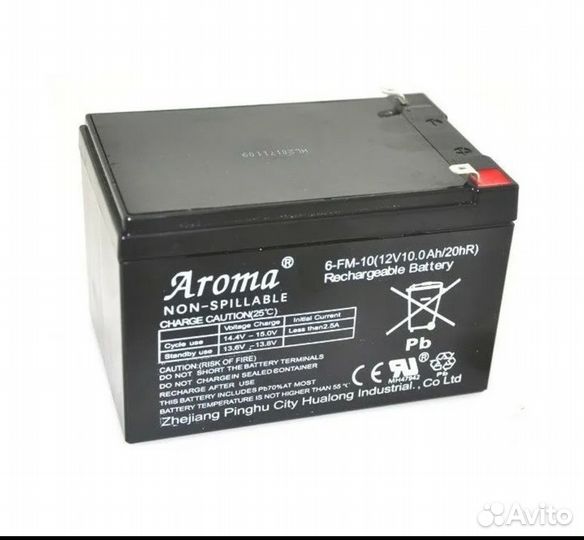Аккумулятор 12 v 10ah для ибп