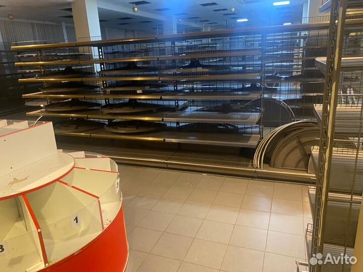 Стеллажи пристенные бу