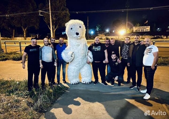 Огромный мишка на ваш праздник