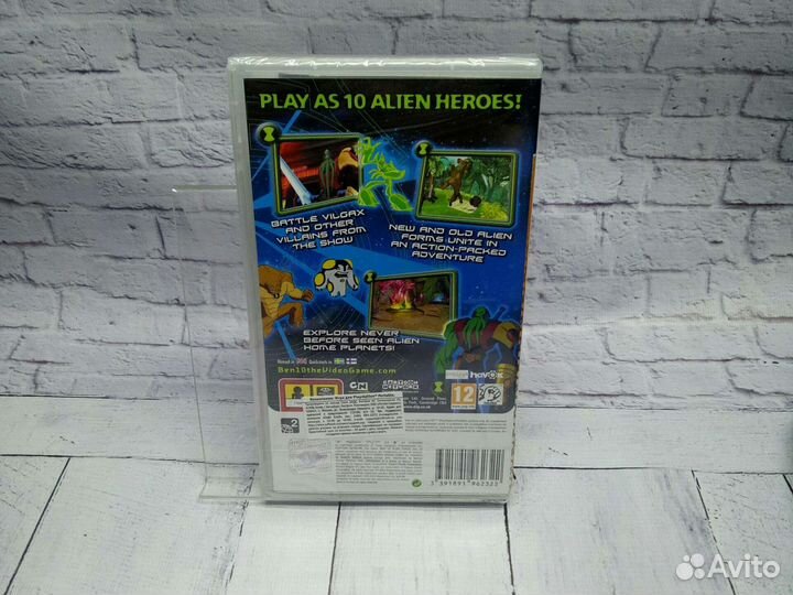 Ben 10 vilgax attacks новый -PSP Игры - Прокат