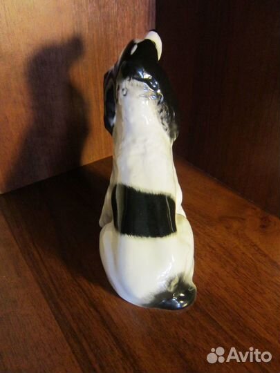 Статуэтка «Собачка спаниэль». Фарфор «лфз»