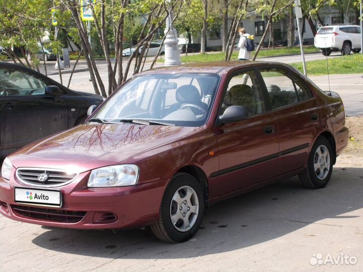 Hyundai Accent 1.5 МТ, 2008, 53 000 км