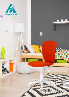 Кресло детское Бюрократ KD-W10, новое