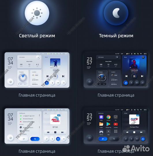 Андроид магнитола Teyes Nissan Serena 5 c27(2016+)