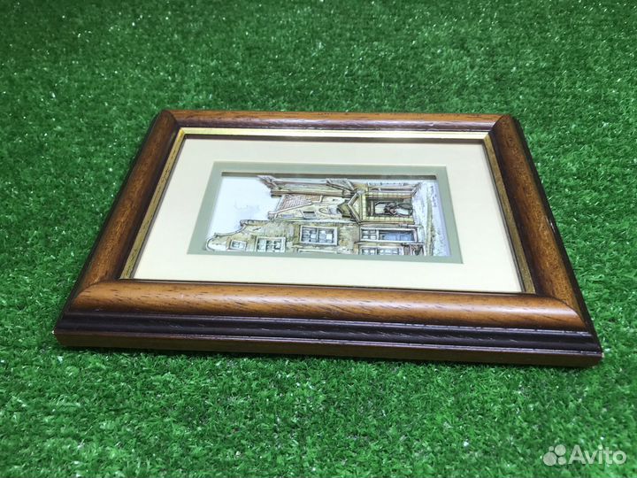 Картина авторская 3D 21/15 см И.12514