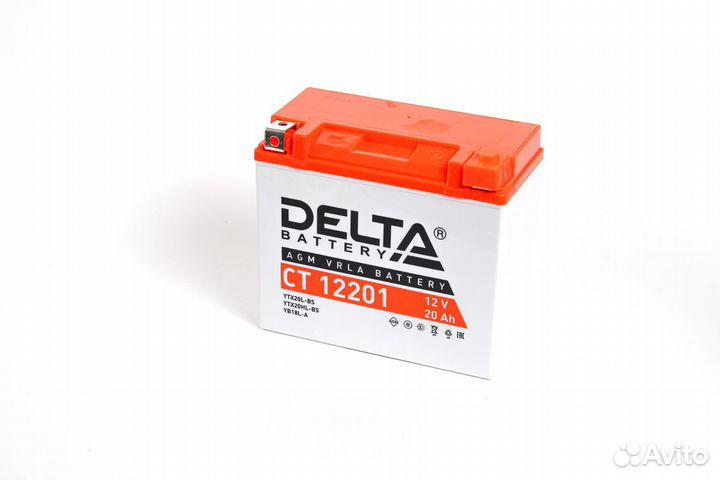 Аккумулятор delta CT 12201