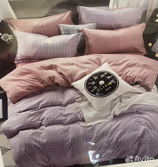 Белье постельное на резинке по кругу