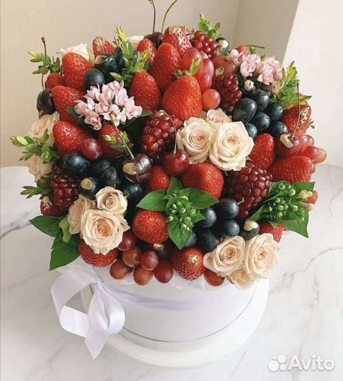 Съедобные Букеты. Клубника в шоколаде