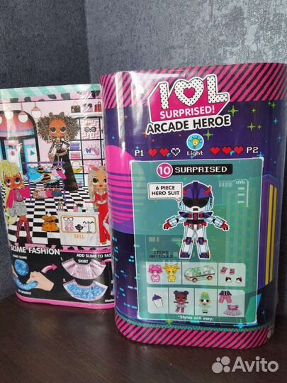 Куклы LOL surprised arcade heroe в кейсе