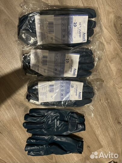 Перчатки рабочие прорезиненные