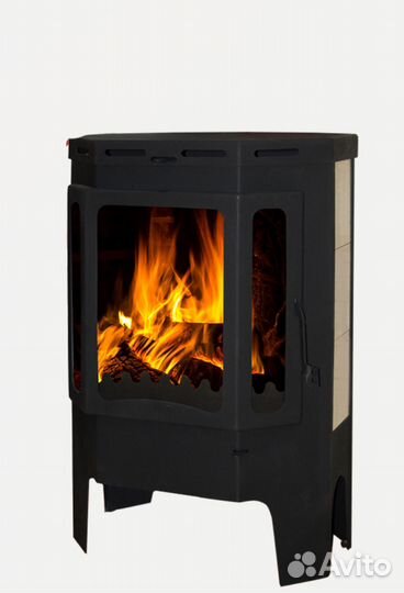 Печь-Камин Бавария Призматик пристен.угловая