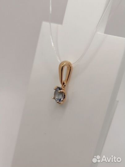 Подвеска С камнем Топаз 585 (мармелад)