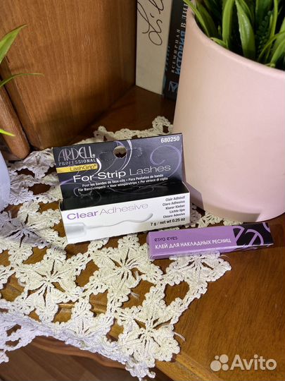 Клей для ресниц, страз Ardell и Esya Eyes