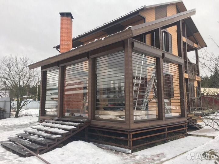 Прозрачная роллетная система