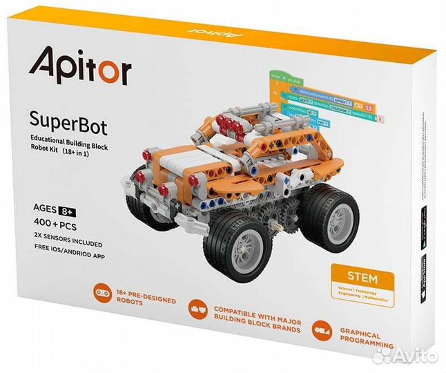 Программируемый конструктор Apitor SuperBot