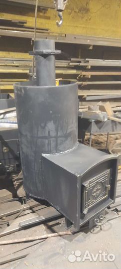 Печь из газовой трубы