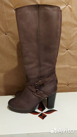 Сапоги женские зимние 38 коричневые