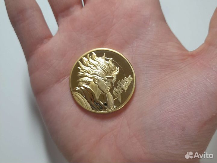 Коллекционная монета джоджо