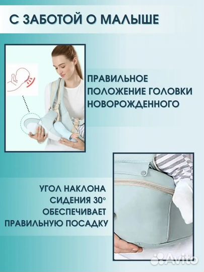 Кенгуру рюкзак многофункциональный для малыша