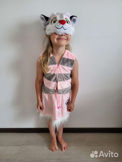 Новогодний костюм кошки