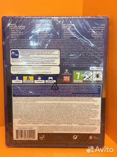 Игра Майнкрафт Minecraft для PS4