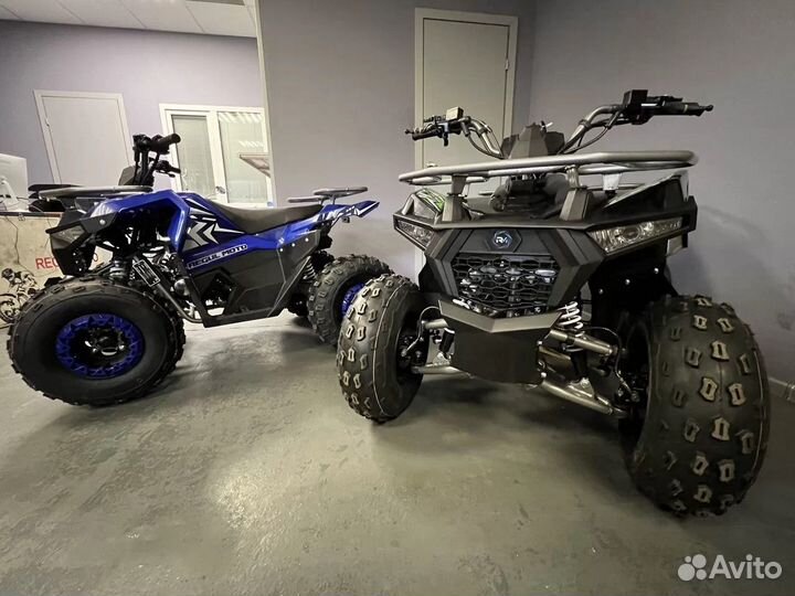 Квадроцикл Regulmoto Hammer 125 черно-зеленый