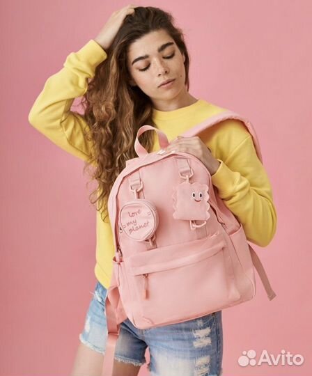 Рюкзак новый школьный для девочки
