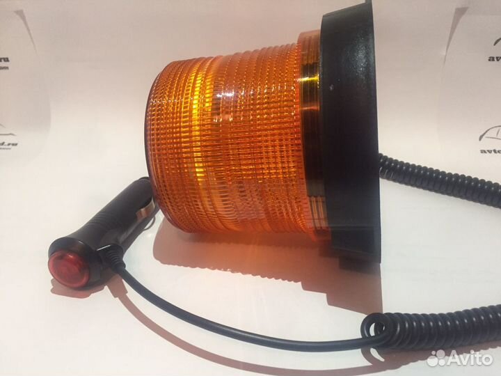 Маяк мигалка на магните 12/24 вольт