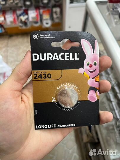 Батарейка Duracell CR2430 (3В) BL-1